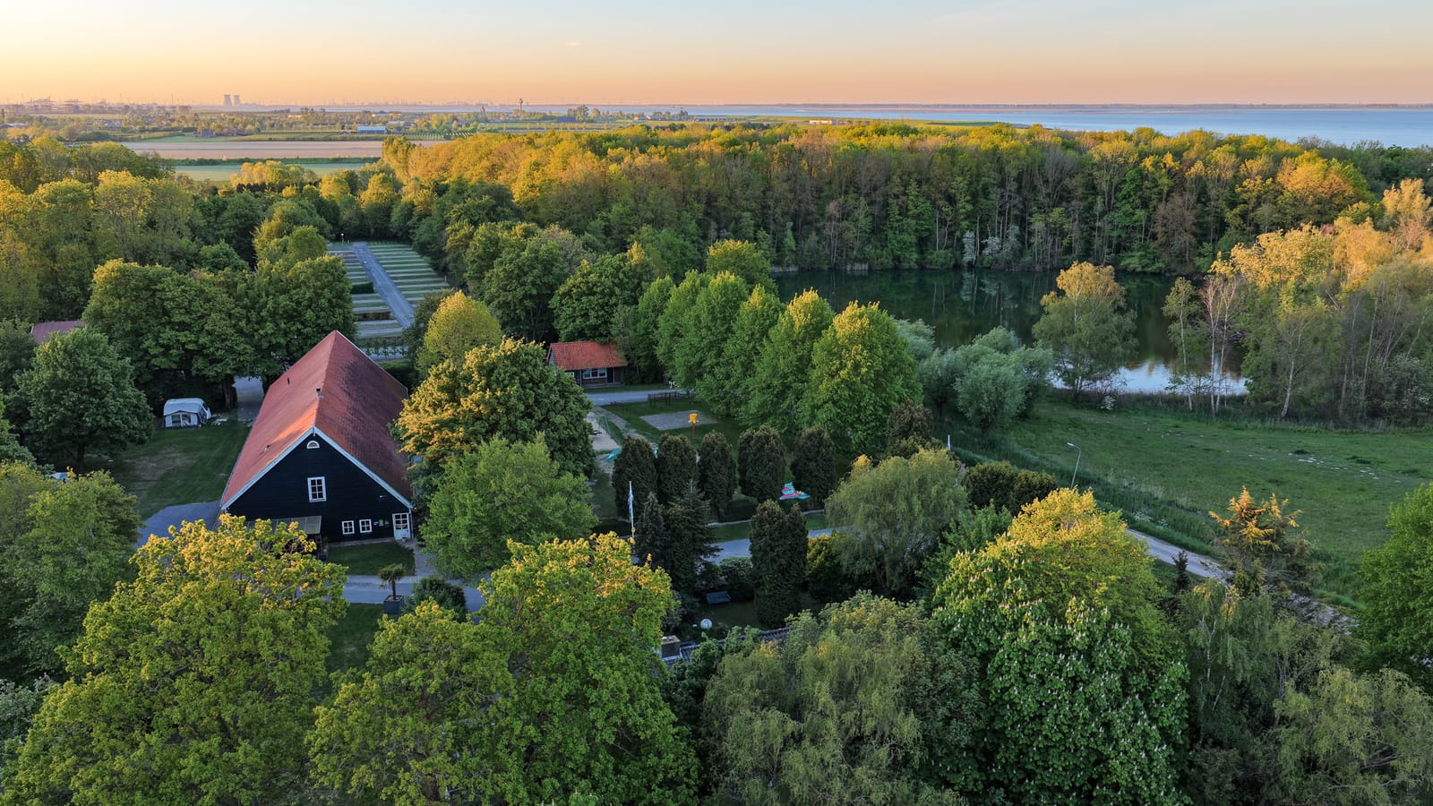 Camping Den Inkel in Kruiningen, Zeeland